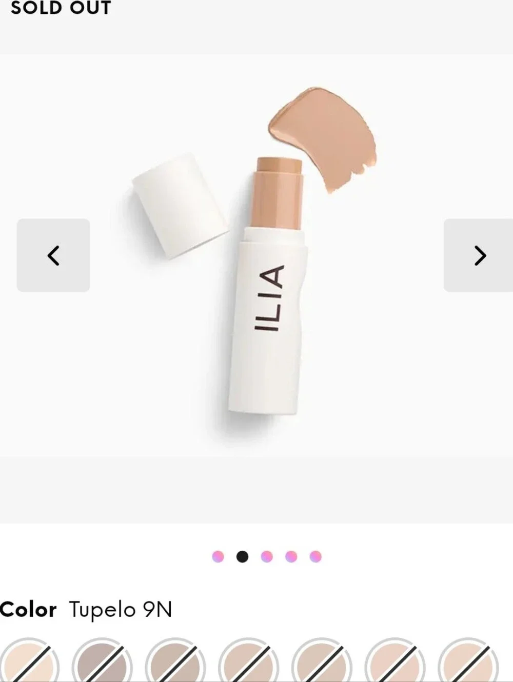 ILIA Skin Rewind Complexion Stick - Muted Rose Packaging